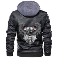 Viking God Odin With Two Ravens Leather Jacket RLT12 - Wonder Print Shop
