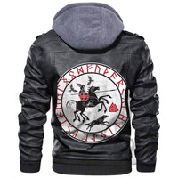 Viking God Wotan Leather Jacket RLT12 - Wonder Print Shop
