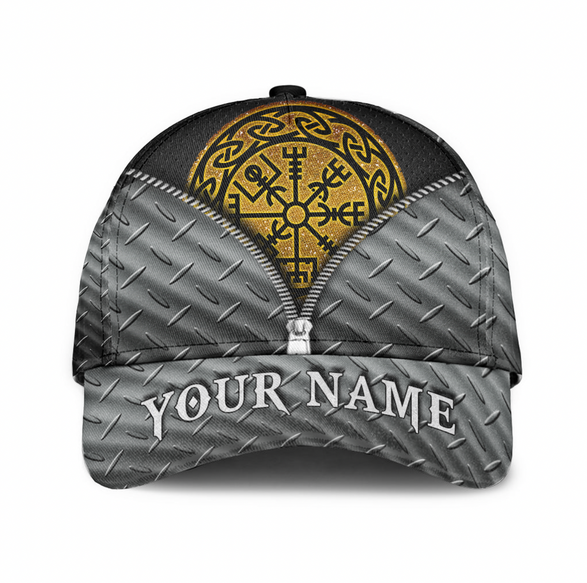 custom-viking-classic-cap-golden-vegvisir-classic-cap