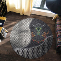viking-carpet-green-demon-with-horn-metal-helmet-round-carpet
