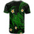 Hawaii T Shirt Hawaiian Turtle Plumeria Mixed Polynesian Green Style - Wonder Print Shop