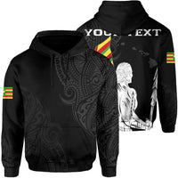 Custom Hawaii Kanaka Map Polynesian Warrior Ikaika Hoodie William Style Grey - Wonder Print Shop