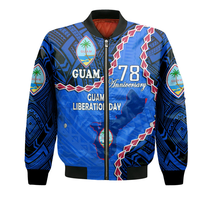 Guam Liberation Day Bomber Jacket Basic Seal LT9 - Wonder Print Shop