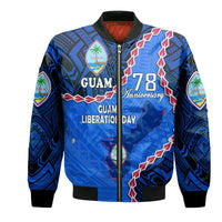 Guam Liberation Day Bomber Jacket Basic Seal LT9 - Wonder Print Shop