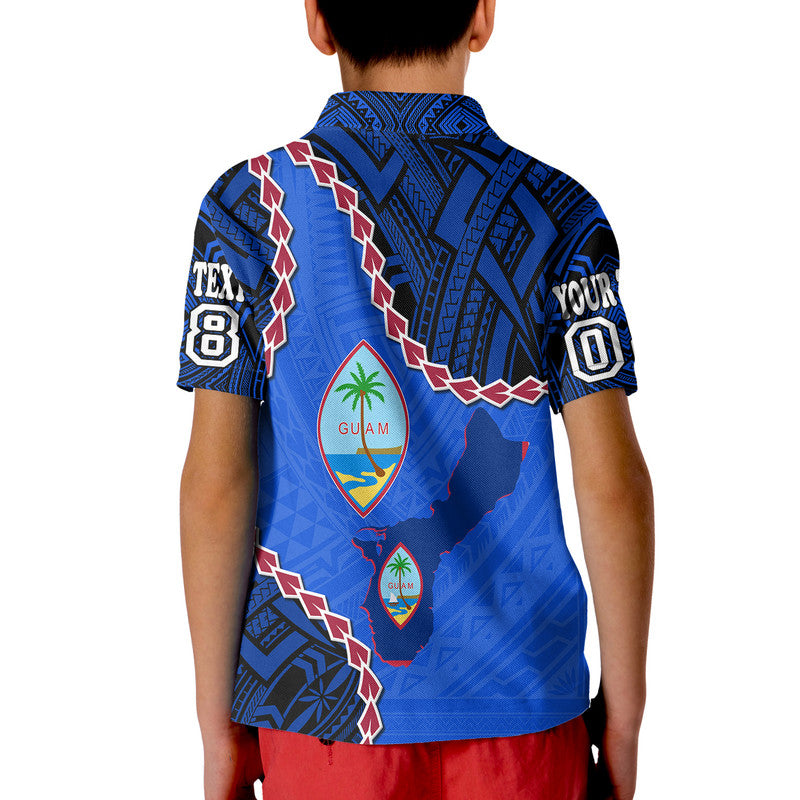 Custom Guam Liberation Day Polo Shirt Basic Seal - Wonder Print Shop