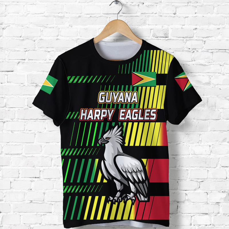 custom-personalised-guyana-cricket-harpy-eagles-t-shirt-original-style-black