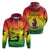 Custom Vanuatu Peaceful Hoodie Independence Anniversary LT13 - Wonder Print Shop