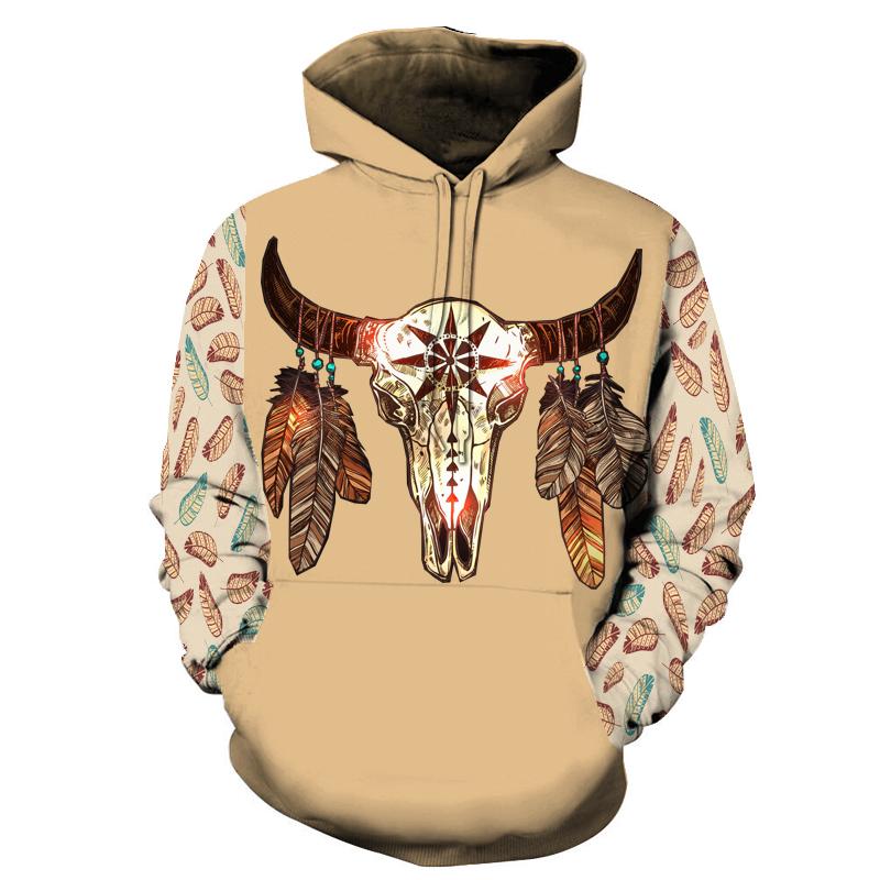 May The Star Native American All Over Hoodie LT10 - Wonder Print Shop