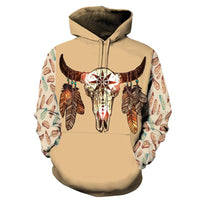 May The Star Native American All Over Hoodie LT10 - Wonder Print Shop