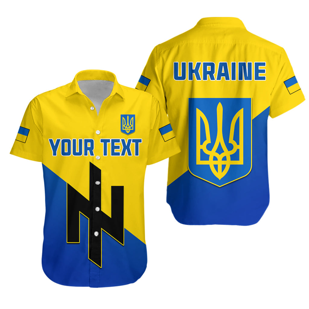 (Custom Personalised) Ukraine Hawaiian Shirt Style Flag Come on LT13 - Wonder Print Shop