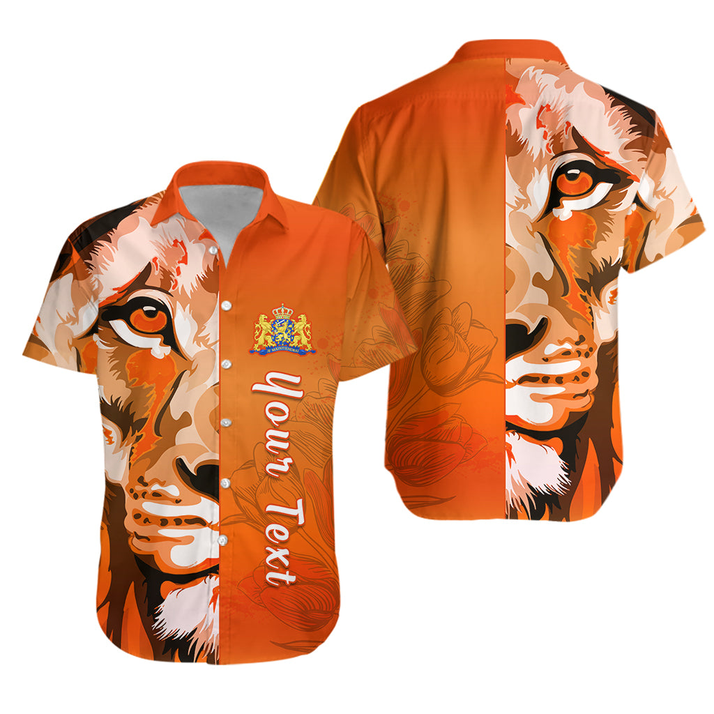 (Custom Personalised) Netherlands Hawaiian Shirt Style Lusty Dutch Lion LT13 - Wonder Print Shop