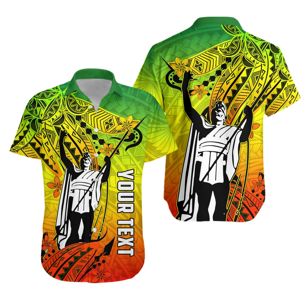 (Custom Personalised) King Kamehameha Hawaiian Shirt Pulchritude Polynesian Hawaii LT13 - Wonder Print Shop