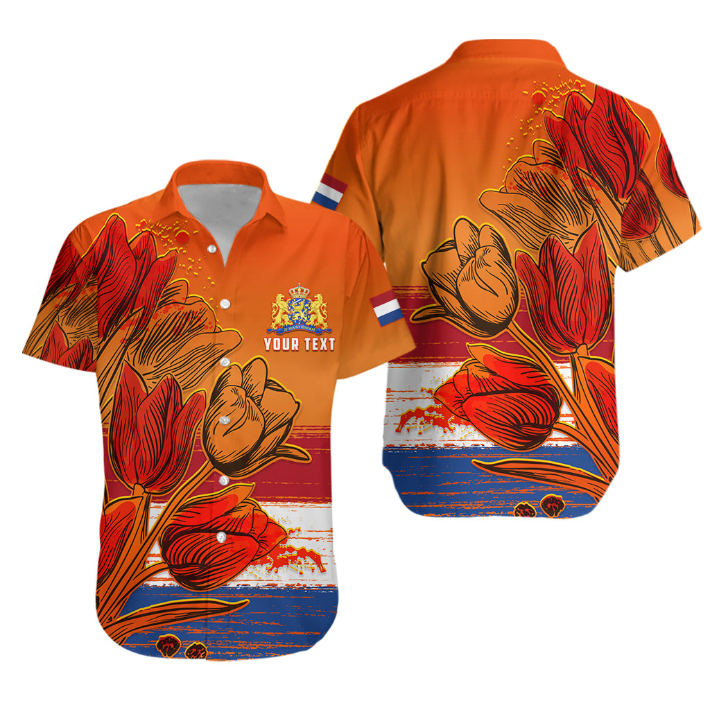 (Custom Personalised) Netherlands Hawaiian Shirt Style Tulip National Flower LT13 - Wonder Print Shop