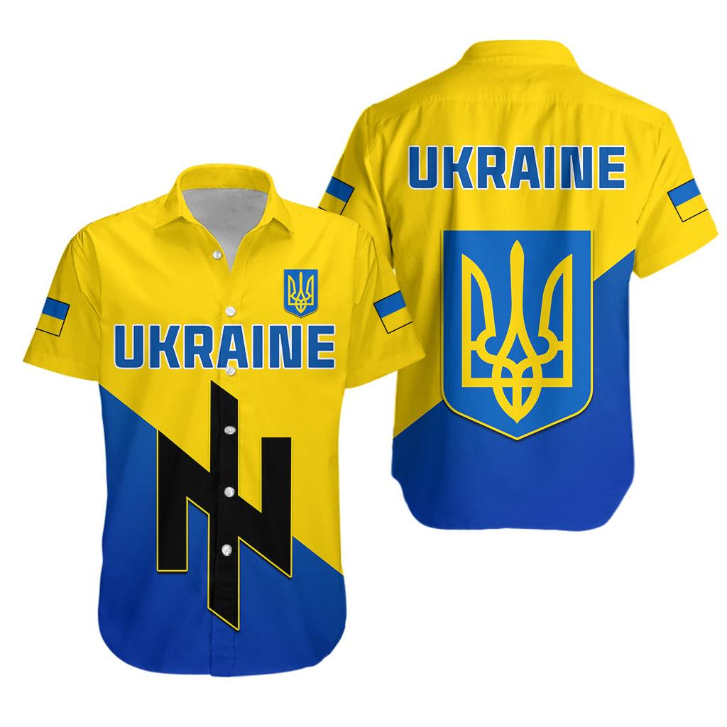 Ukraine Hawaiian Shirt Style Flag Come on LT13 - Wonder Print Shop