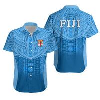 Fiji Faithful Hawaiian Shirt Version Blue LT13 - Wonder Print Shop