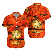 Hawaii Polynesian Matching Hawaiian Shirt And Dress Beautiful Sunshine LT13 - Wonder Print Shop