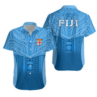 Fiji Faithful Hawaiian Shirt Version Blue LT13 - Wonder Print Shop