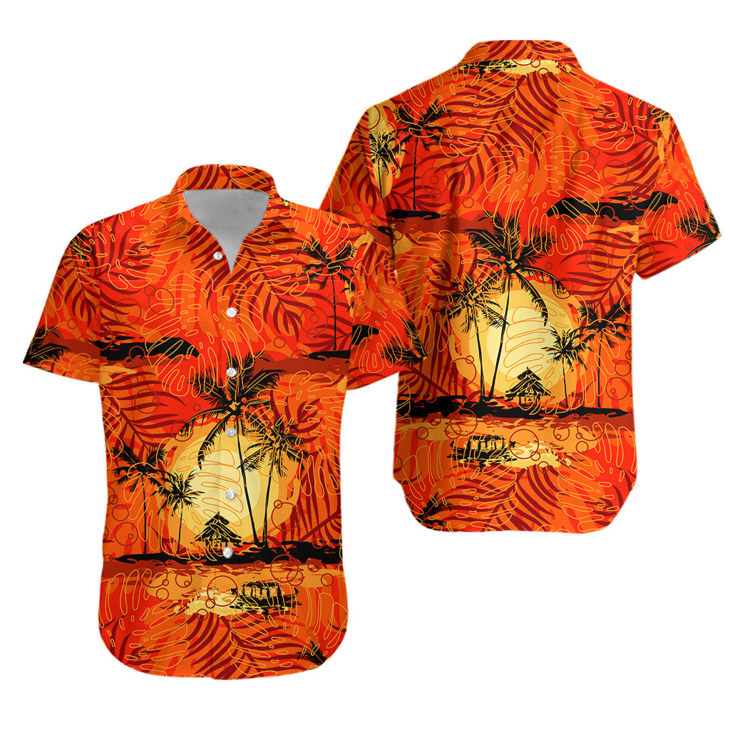 Hawaii Polynesian Matching Hawaiian Shirt And Dress Beautiful Sunshine LT13 - Wonder Print Shop