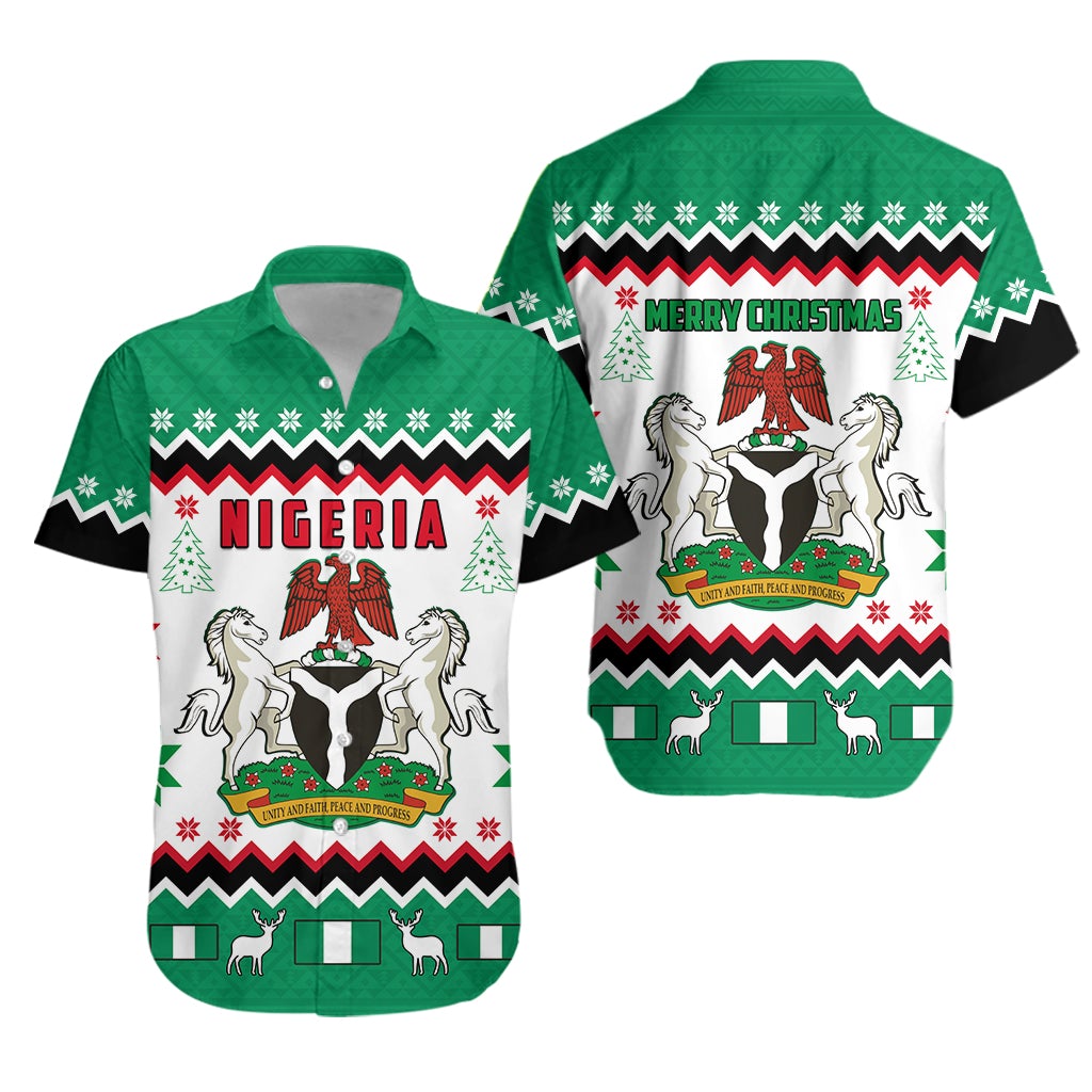 Nigeria Christmas Hawaiian Shirt African Pattern LT13 - Wonder Print Shop