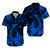 Hawaii Matching Hawaiian Shirt And Dress Polynesia Blue Fish Hook LT13 - Wonder Print Shop