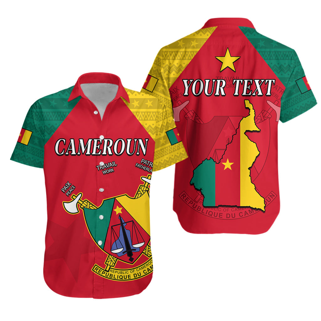 (Custom Personalised) Cameroon Hawaiian Shirt Independence Day Cameroonians Pattern LT13 - Wonder Print Shop