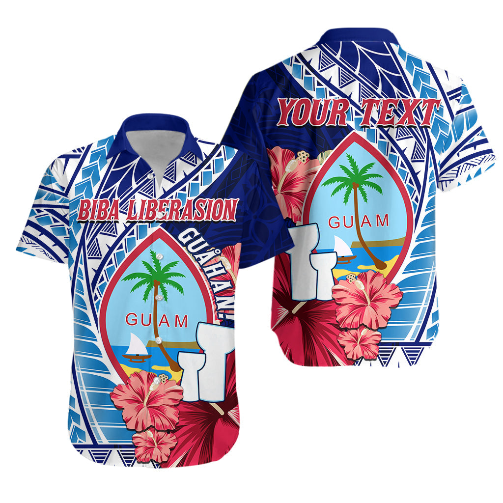 (Custom Personalised) Guam Chamorro Hawaiian Shirt Happy Liberation Day Latte Stone LT13 - Wonder Print Shop
