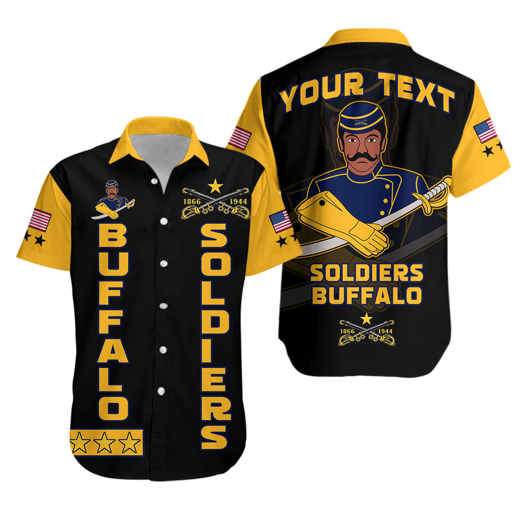 (Custom Personalised) Buffalo Soldiers Hawaiian Shirt BSMC Club Adore Motorcycle LT13 - Wonder Print Shop
