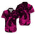 Hawaii Matching Hawaiian Shirt And Dress Polynesia Pink Fish Hook LT13 - Wonder Print Shop