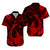 Hawaii Matching Hawaiian Shirt And Dress Polynesia Red Fish Hook LT13 - Wonder Print Shop