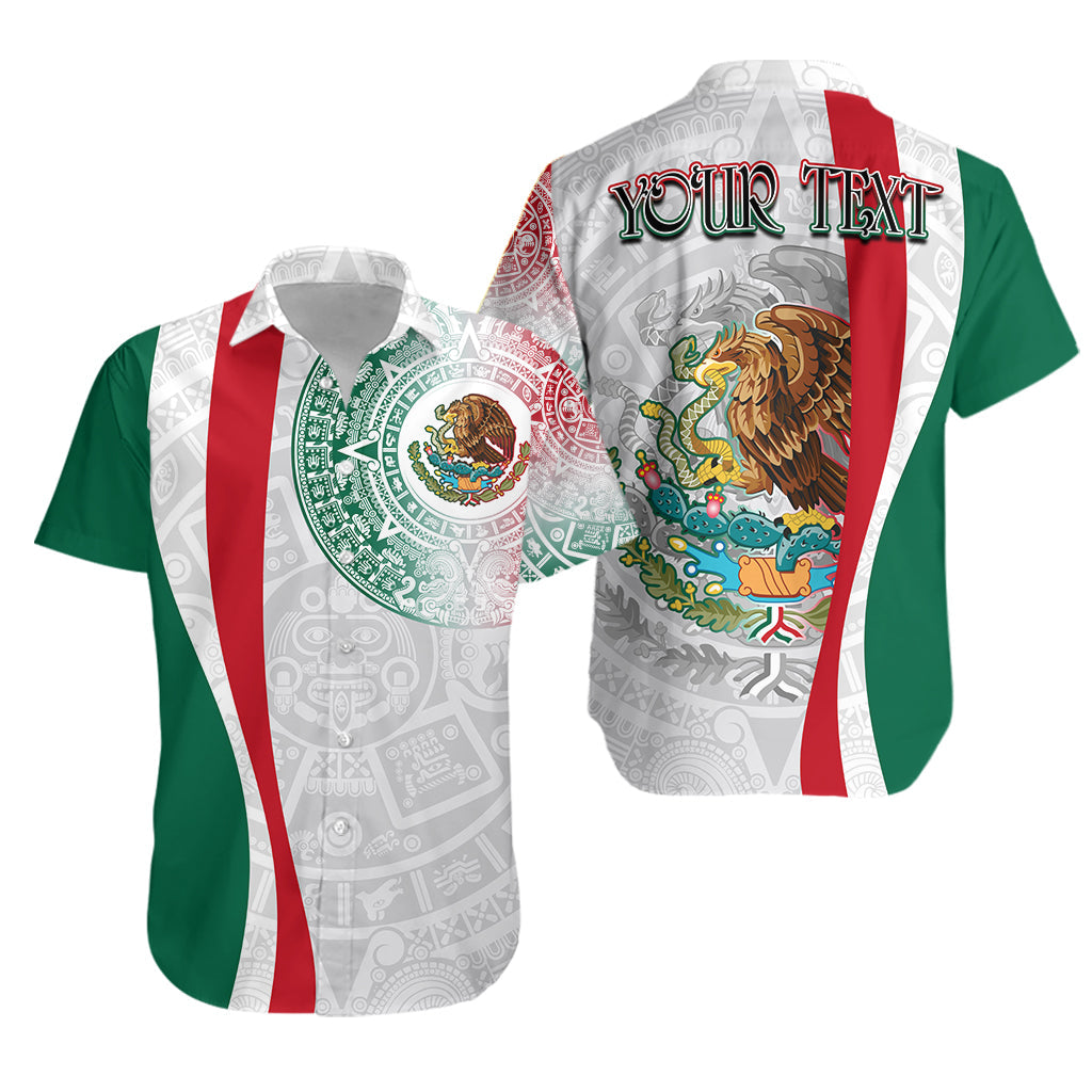 Custom Personalised Mexico Hawaiian Shirt Mexican Eagles Aztec Pattern LT13 - Wonder Print Shop