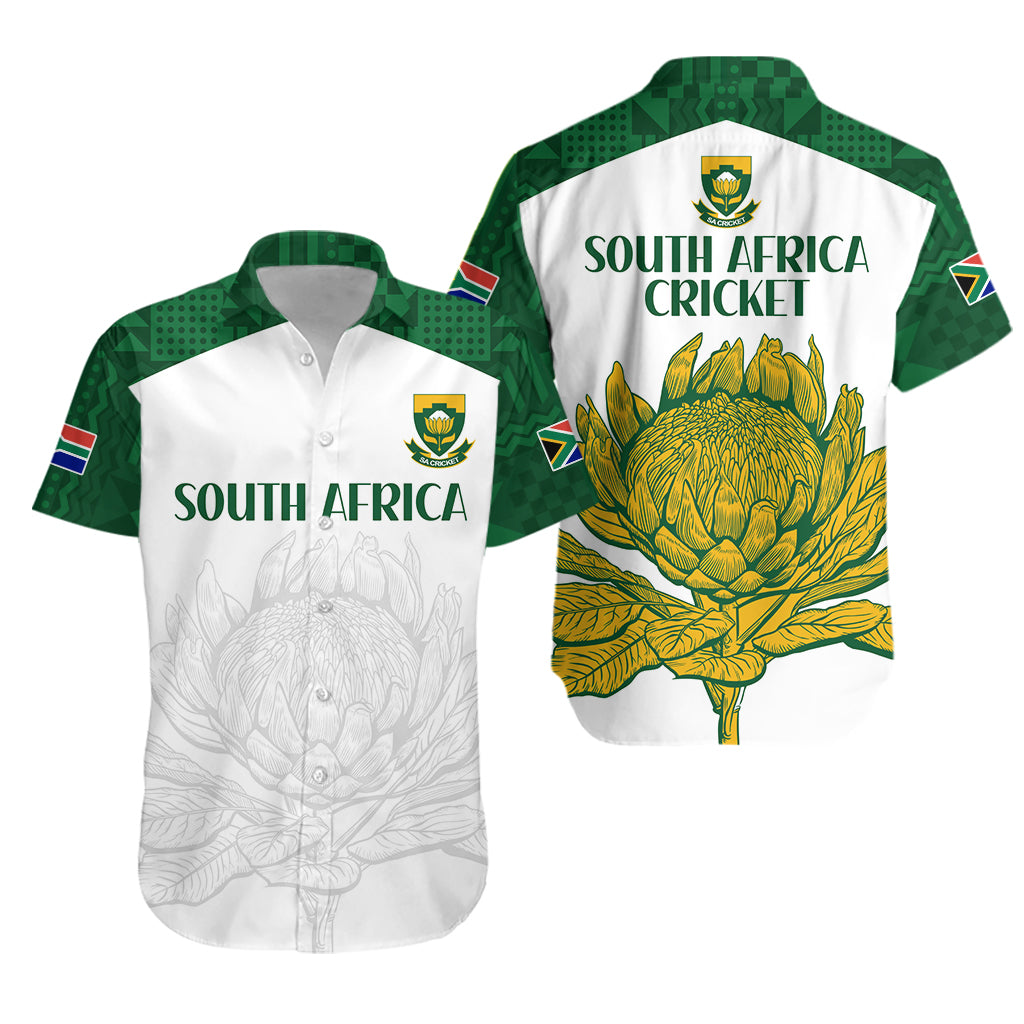 South Africa Cricket Hawaiian Shirt Go Proteas Boxing Day Test LT13 - Wonder Print Shop