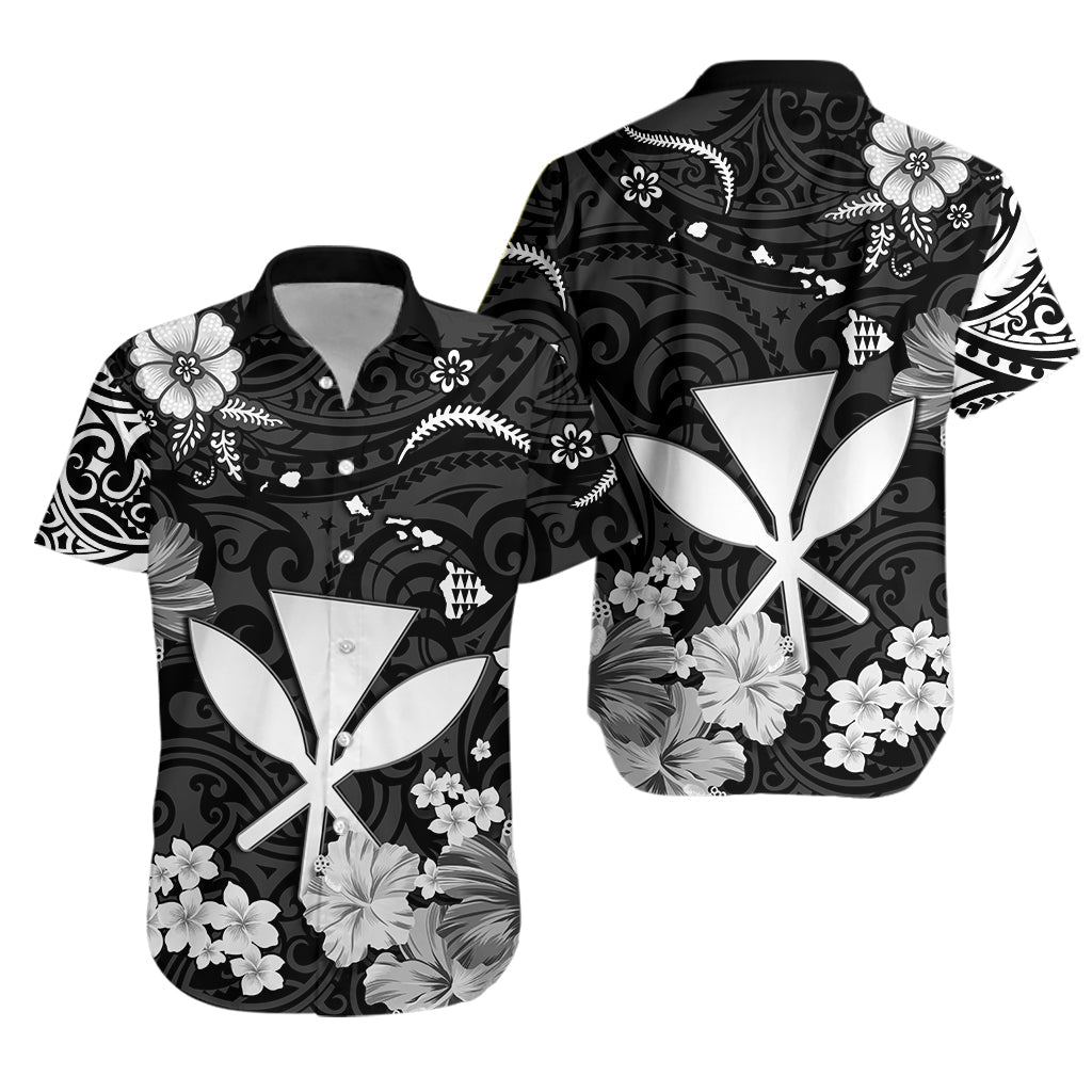 Hawaii Matching Hawaiian Shirt And Dress Polynesia White Kanaka Maoli LT13 - Wonder Print Shop
