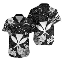 Hawaii Matching Hawaiian Shirt And Dress Polynesia White Kanaka Maoli LT13 - Wonder Print Shop