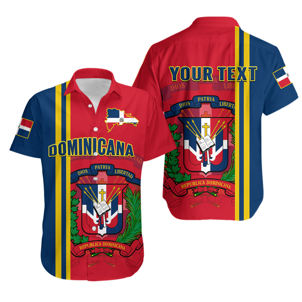 (Custom Personalised) Dominican Republic Hawaiian Shirt Happy 179 Years Of Independence - Wonder Print Shop