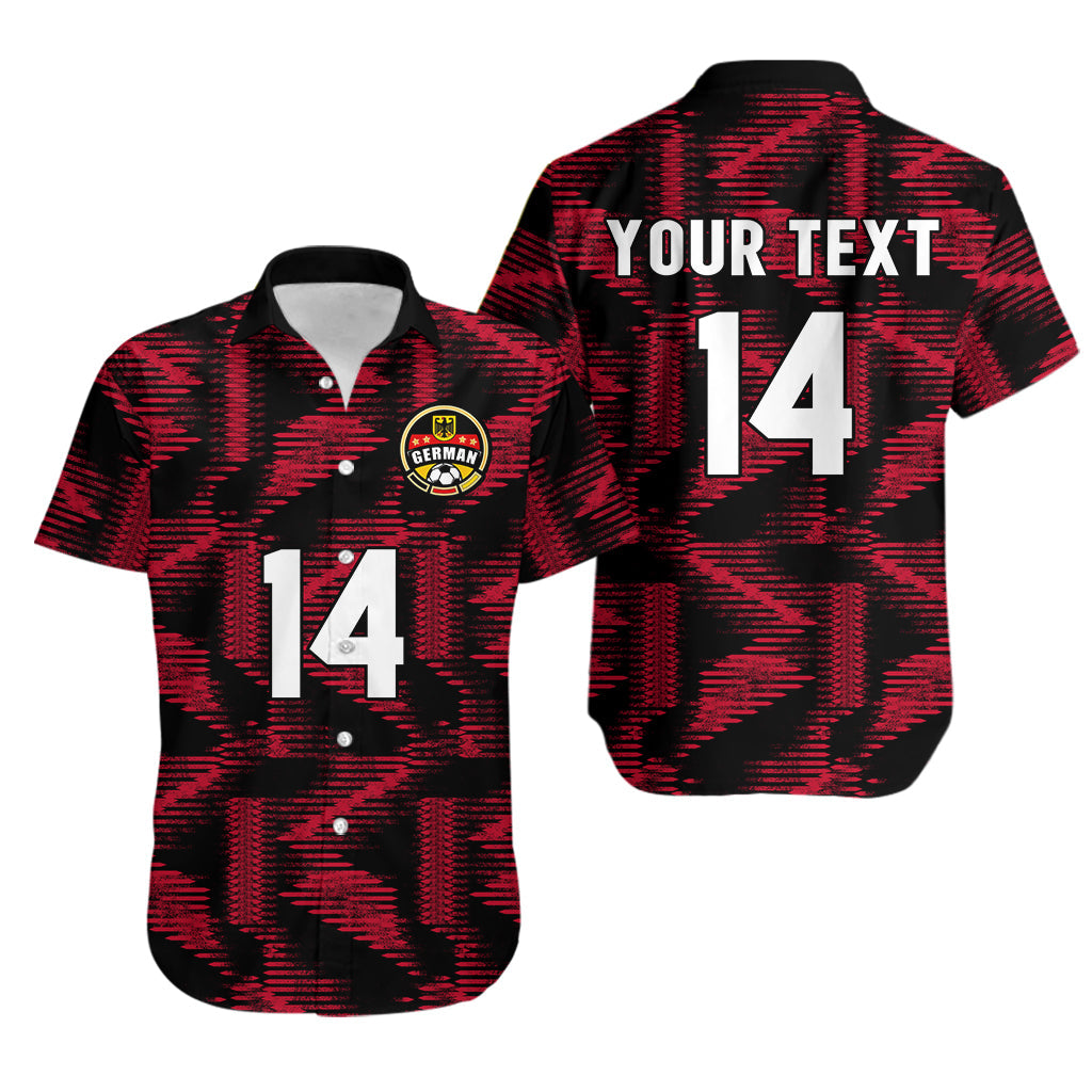 (Custom Text And Number) Germany Football Hawaiian Shirt Nationalelf 2022 Original Style - Wonder Print Shop