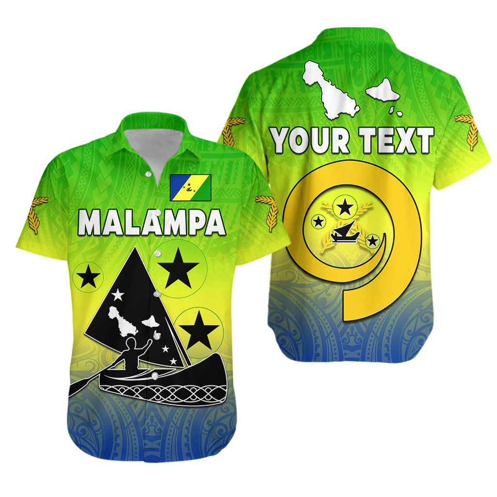 custom-personalised-malampa-province-hawaiian-shirt-native-canoe-mix-vanuatu-pig-tusk-green-version