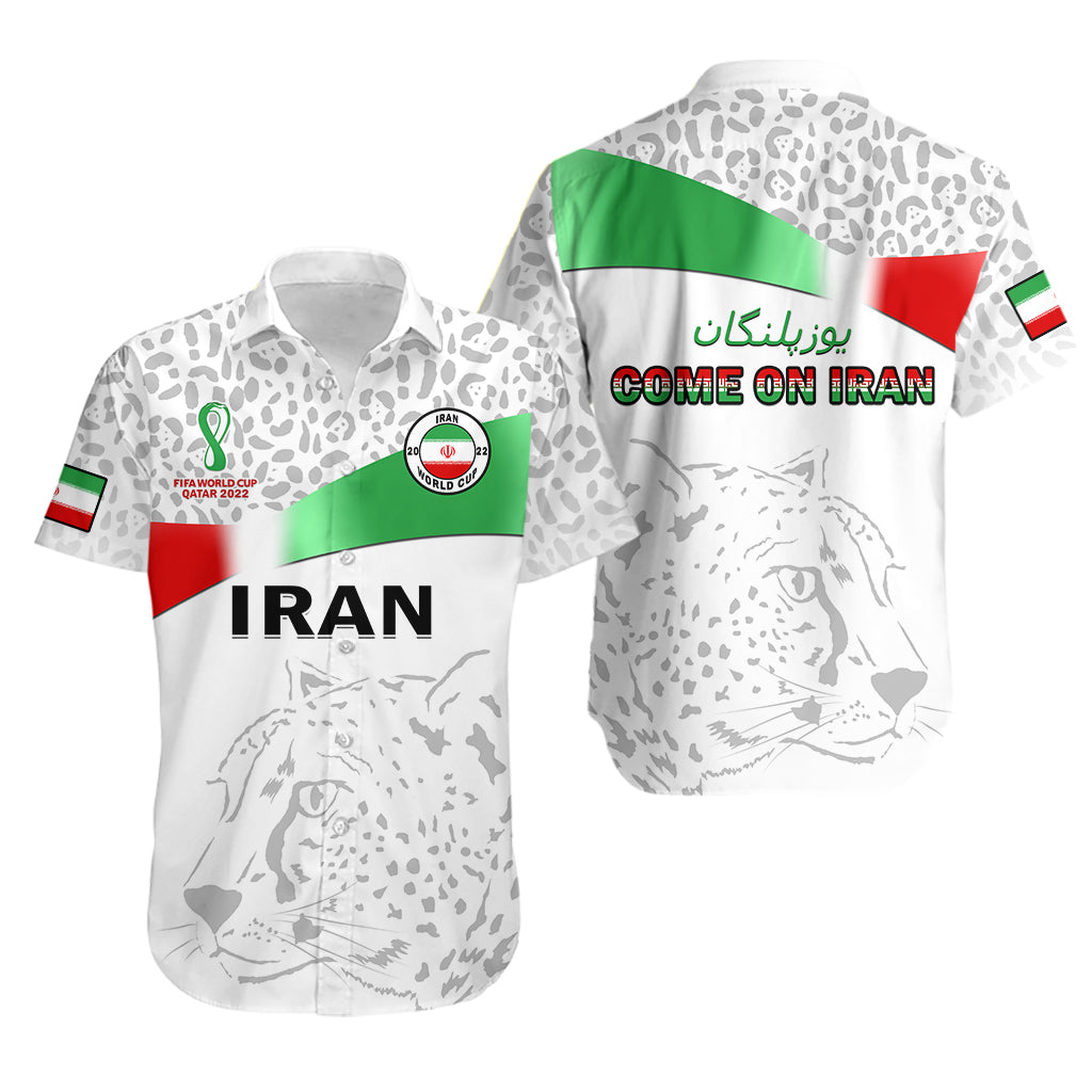 Iran Football Hawaiian Shirt Team Melli World Cup 2022 - Wonder Print Shop