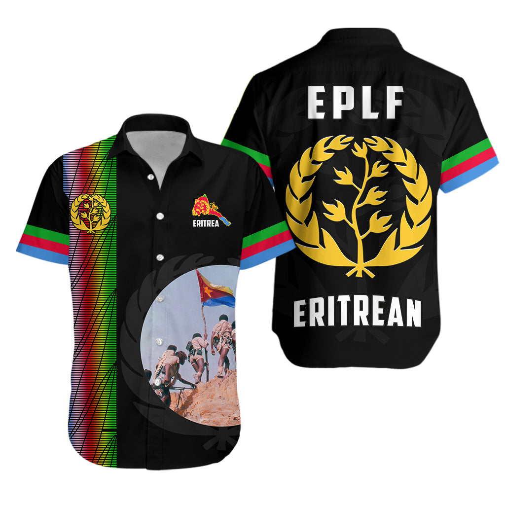 Eritrea EPLF Hawaiian Shirt Spirit Eritrean LT13 - Wonder Print Shop