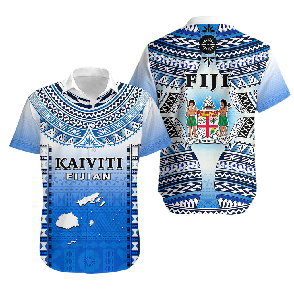 Fiji Hawaiian Shirt Kaiviti Fijian Special Tapa Pattern - Wonder Print Shop