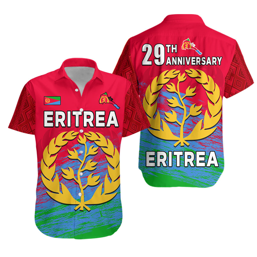 Eritrea Hawaiian Shirt Eritrean Independence Day LT13 - Wonder Print Shop