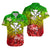 Personalised Hawaii Matching Hawaiian Shirt And Dress Map and Turtle Reggae Flowers LT13 - Wonder Print Shop