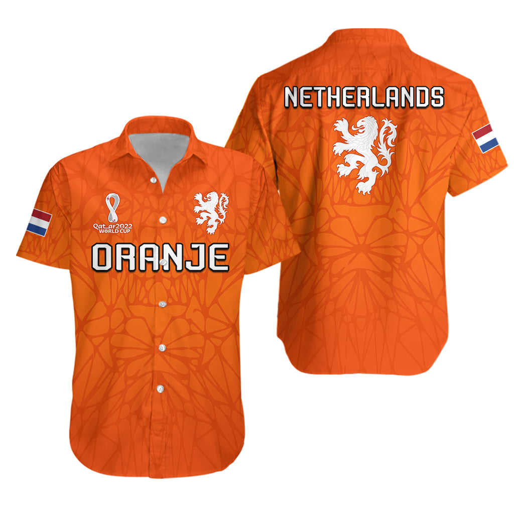 Netherlands Football Hawaiian Shirt 2022 Soccer World Cup Oranje Champions LT13 - Wonder Print Shop