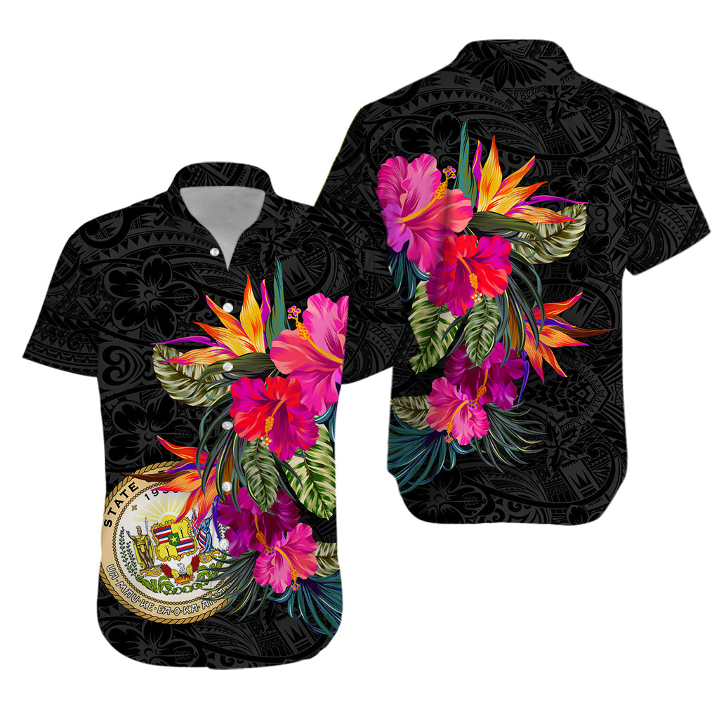 Hawaii Hibiscus Polynesian Tribal Matching Hawaiian Shirt And Dress - LT12 - Wonder Print Shop