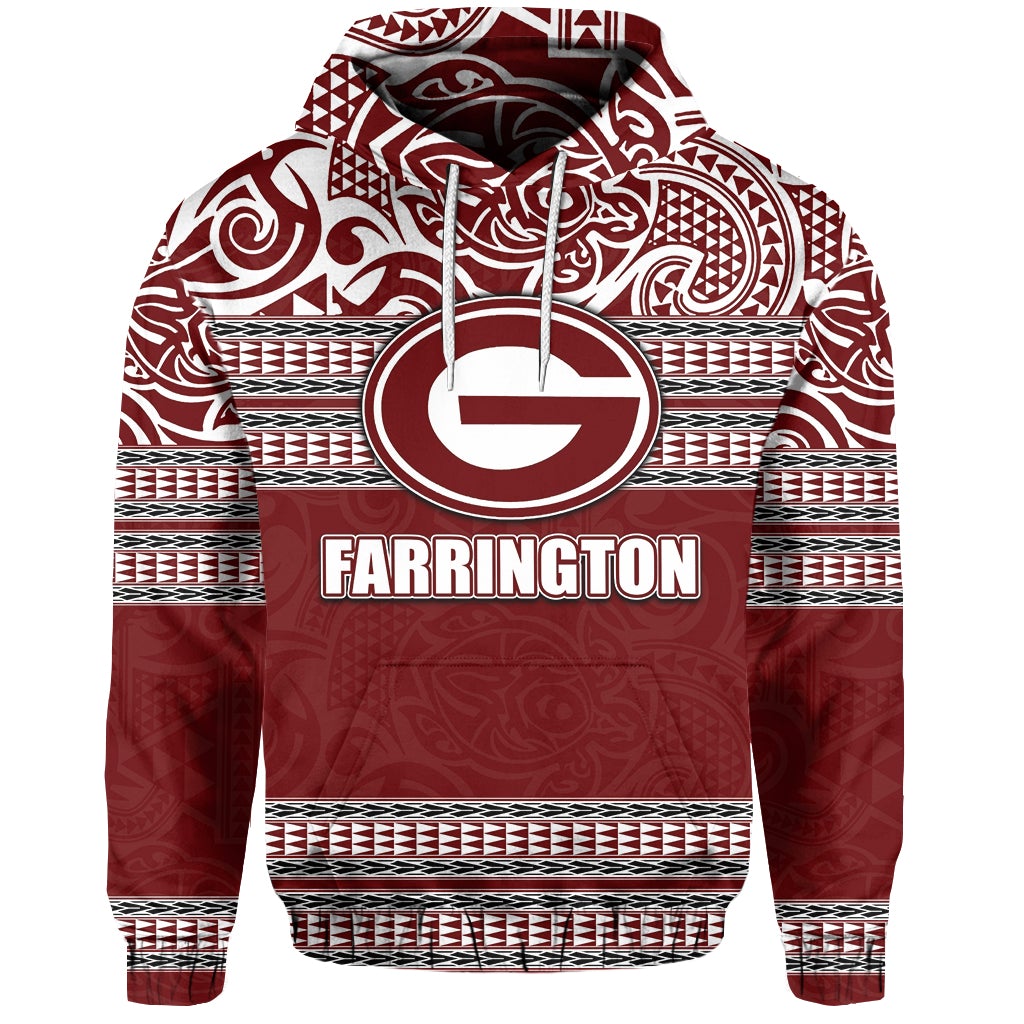 Custom Hawaii Farrington High School Hoodie No.1 LT6 - Wonder Print Shop