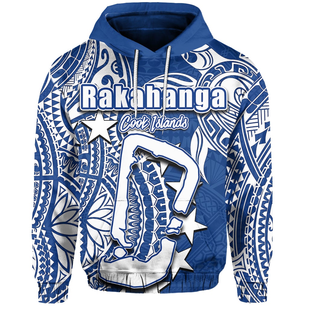 Custom Cook Islands Hoodie Rakahanga LT6 - Wonder Print Shop