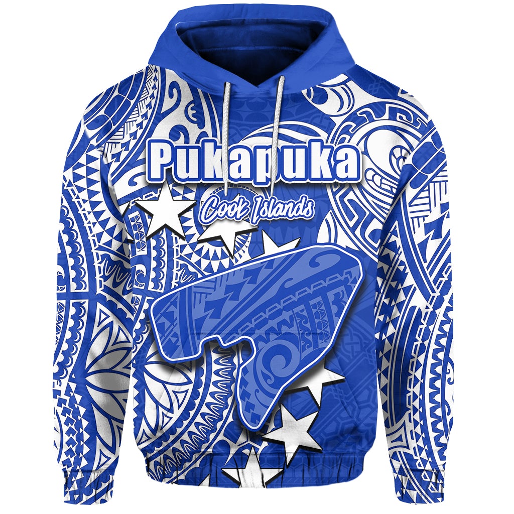 Custom Cook Islands Hoodie Pukapuka LT6 - Wonder Print Shop