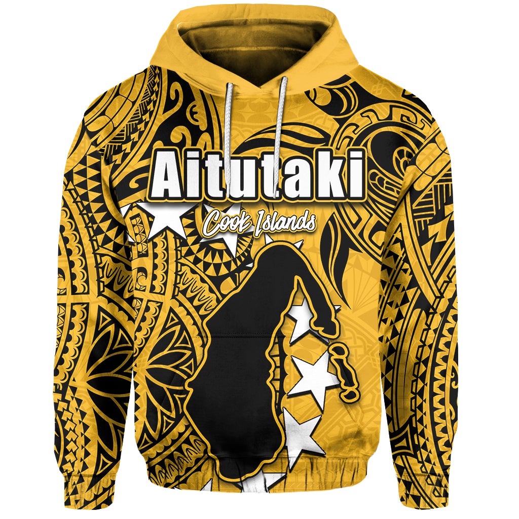 Custom Cook Islands Hoodie Aitutaki LT6 - Wonder Print Shop