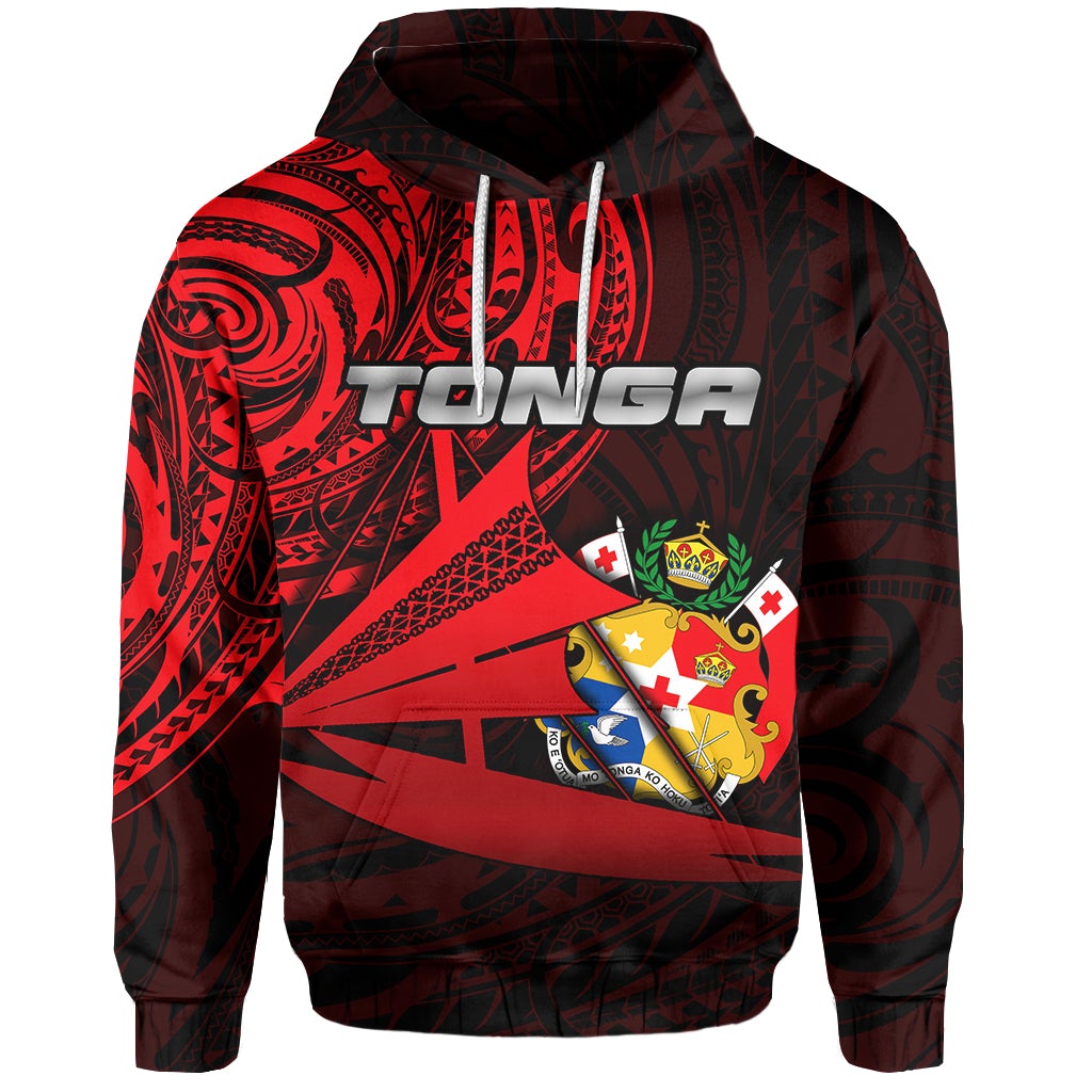 Tonga Hoodie Kalia Polynesian NO.1 LT6 - Wonder Print Shop