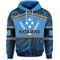 Custom Kosrae Hoodie Polynesian Patterns LT6 - Wonder Print Shop