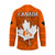 custom-personalised-canada-maple-leaf-hockey-jersey-orange-haida-wolf